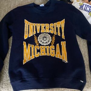 vintage umich sweatshirt